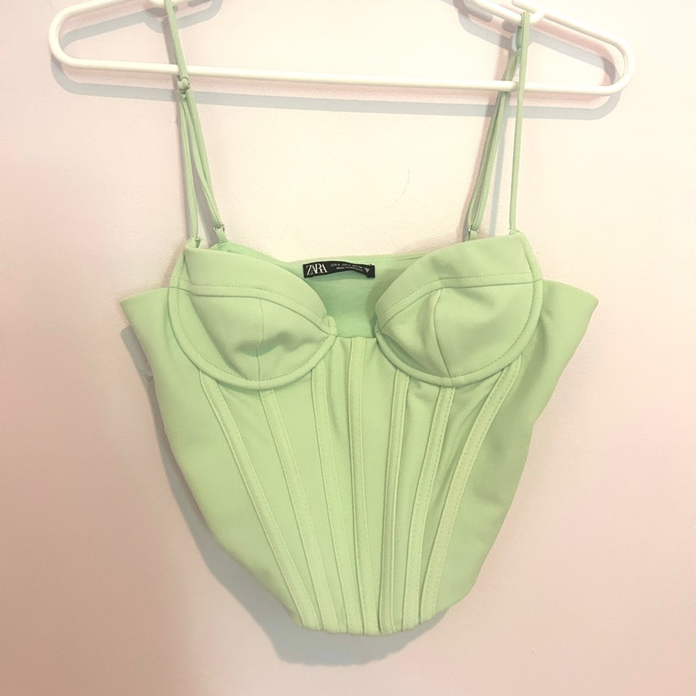 MINT CORSET TOP